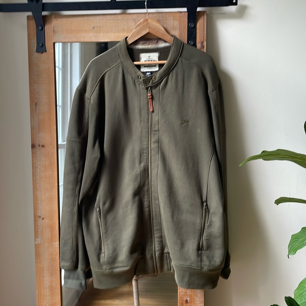 A. Tiziano Bomber Style Sweatshirt Size 2XL
